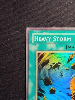 Heavy Storm 1st Edition MRD-142 Super Rare Yu-Gi-Oh Card Lightly Played LP - Image 2
