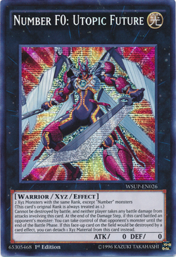 Number F0: Utopic Future [WSUP-EN026] Secret Rare Near Mint 1st Edition - Yugioh - Image 1