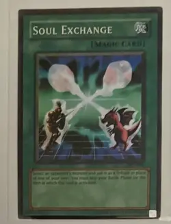 SOUL EXCHANGE SDY-041 Yu Gi OH! Unlimited Card SUPER RARE HOLO  EX - Image 7