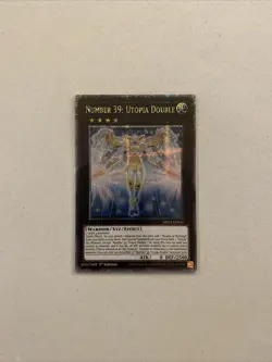 Yugioh Number 39: Utopia Double MP24-EN031 Quarter Century Secret Rare 1st Ed NM - Image 1