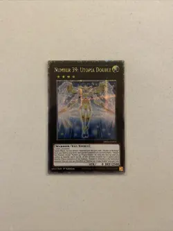 Yugioh Number 39: Utopia Double MP24-EN031 Quarter Century Secret Rare 1st Ed NM - Image 2