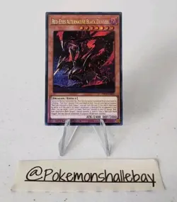 Red-Eyes Alternative Black Dragon TN19-EN005 *NM* Secret Rare Yugioh Card - Image 1