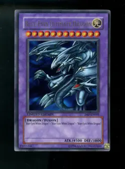 2005 Yu-Gi-Oh JUMP-EN005 Blue-Eyes Ultimate Dragon - Image 3