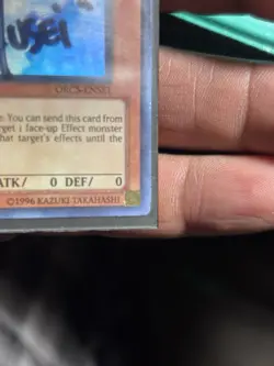 Yu-Gi-Oh Effect Veiler ORCS-ENSE1 Super Rare  - Signed by Greg Abbey (Yusei) - Image 4