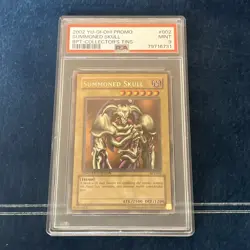 PSA 9 Summoned Skull BPT 2002 Collector Tin Yugioh Secret Rare - Image 2