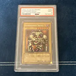 PSA 9 Summoned Skull BPT 2002 Collector Tin Yugioh Secret Rare - Image 6