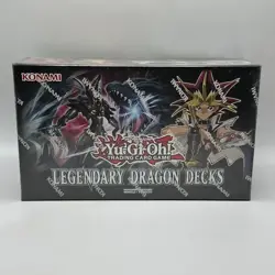 Yugioh Legendary Dragon Decks Box Set Brand New Factory Sealed - Image 1