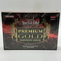 Yu-Gi-Oh! 1st Edition Premium Gold Infinite Gold English Box SEALED - Image 3