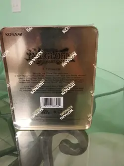 SEALED Yugioh, 2017 Blue Eyes White Dragon, Kaiba Mega Tin + 2 bonus packs. - Image 4