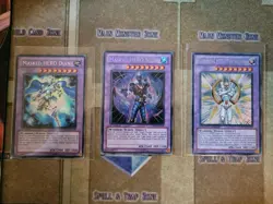 YUGIOH MASKED HERO ACID + MASKED HERO DIAN + ELEMENTAL HERO THE SHINING PRC1 SEC - Image 3