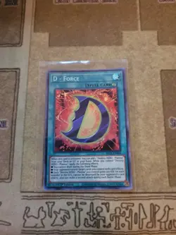 YUGIOH D FORCE BROL-EN009 SECRET 1ST EDITION NM - Image 3