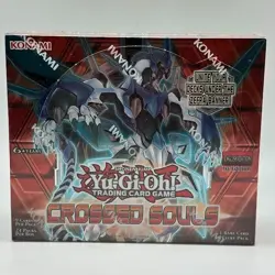 Yugioh Crossed Souls Factory Sealed BOOSTER BOX 1st Edition 24 packs/9 cards - Image 1