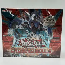Yugioh Crossed Souls Factory Sealed BOOSTER BOX 1st Edition 24 packs/9 cards - Image 4