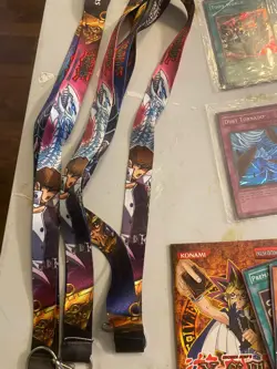 Yu-Gi-Oh Vintage Card Lot & Movie Laynards, Dark Magician, Blue Eyes Dragon - Image 12