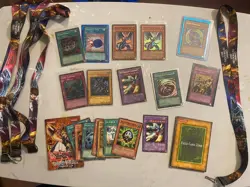 Yu-Gi-Oh Vintage Card Lot & Movie Laynards, Dark Magician, Blue Eyes Dragon - Image 8