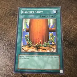 Yu-Gi-Oh! Hammer Shot SOD-EN038 Ultimate Rare LP/VMP (see photos) - Image 1