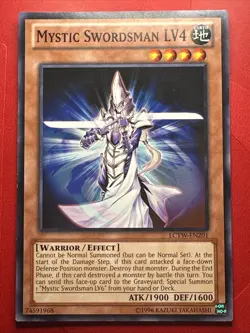 Mystic Swordsman LV4 - LP - LCYW-EN201 - Unlimited - Common - Yu-Gi-Oh! TCG - Image 1