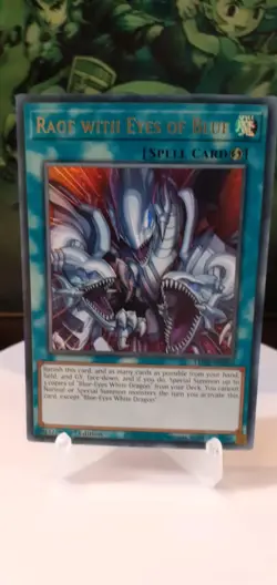 Rage with Eyes of Blue ULTRA RARE 1st Ed VLP LDS2-EN029 - Image 1