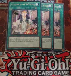 Yu-Gi-Oh! Asceticism of the Six Samurai STOR-EN050 1st Edition Rare x 3!!! - Image 1