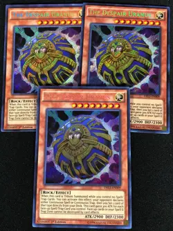 Yugioh The Despair  Uranus DRL3-EN009 1st SECRET X3 (NM) - Image 1