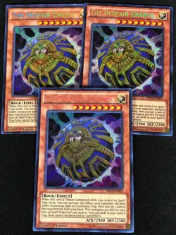 Yugioh The Despair  Uranus DRL3-EN009 1st SECRET X3 (NM) - Image 2