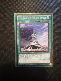 Yugioh The Grand Spellbook Tower PGL2-EN057 LP Gold Rare 1st Edition - Image 2
