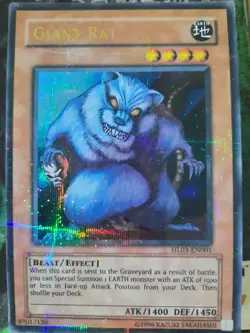 YuGiOh Giant Rat HL03-EN001  Ultra Parallel Rare Hobby League - Image 2