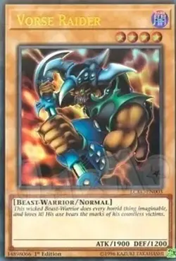 Yugioh - Vorse Raider - 1st Edition Ultra Rare NM - Free Holographic Card - Image 2
