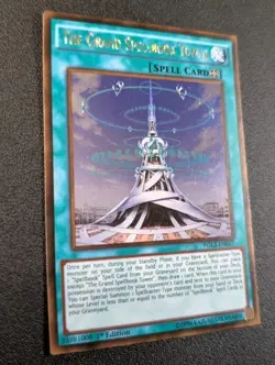 The Grand Spellbook Tower PGL2-EN057 - 1st Edition - Gold Rare - LP - Image 2