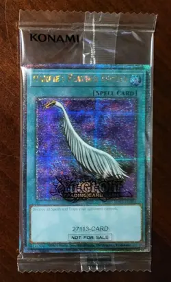 Harpie's Feather Duster EDC1-EN001 - Quarter Century Rare Yu-Gi-Oh Card - Sealed - Image 1