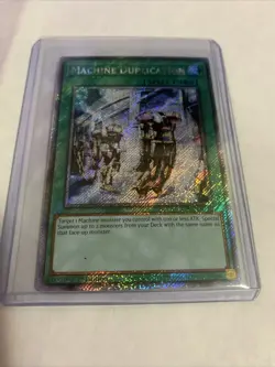 Machine Duplication RA03-EN145 Quarter Century Bonanza Secret Rare Yugioh NM - Image 1
