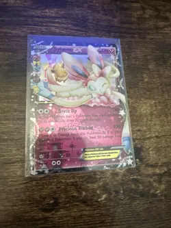 Pokémon Sylveon EX RC21/RC32 Holo Card Generations Radiant Collection - Image 2