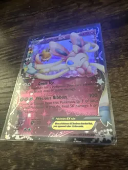 Pokémon Sylveon EX RC21/RC32 Holo Card Generations Radiant Collection - Image 3