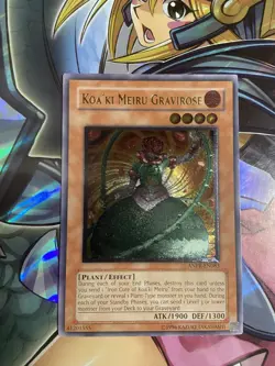 Yugioh! Koaki Meiru Gravirose ANPR-EN083 Ultimate Rare - Image 2
