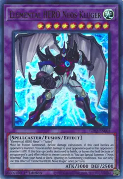 Elemental HERO Neos Kluger - GFP2-EN003 - Ultra Rare - 1st Edition NM YuGiOh!  G - Image 2