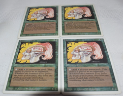 Magic card: 4 x Llanowar Elves Green Creature Elves Anson Maddocks - Image 1