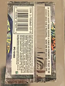 5x Packs Yu-Gi-Oh Metal Raiders Unlimited Square Logo Sealed Unweighed MRD HTF - Image 2