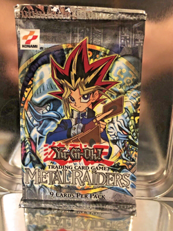 5x Packs Yu-Gi-Oh Metal Raiders Unlimited Square Logo Sealed Unweighed MRD HTF - Image 9