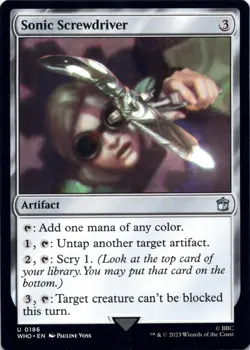 Sonic Screwdriver (0186) Universes Beyond: Doctor Who - Magic MTG NM - Image 1