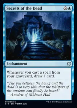 Secrets of the Dead - Light Play MTG Commander 2019 - Image 1