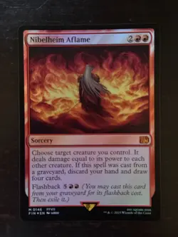 MTG Final Fantasy English Nibelheim Aflame 0146 Foil - Image 1
