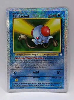 Pokemon TCG Tentacool 96/110 Legendary Collection Reverse Holo  - Image 1