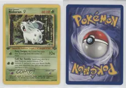 Nidoran F 1st Ed. Pokemon Jungle #57 1999 0l4h - Image 3