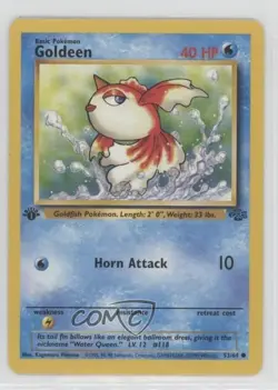 Goldeen 1st Ed. Pokemon Jungle #53 1999 1t5 - Image 1