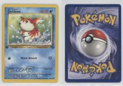 Goldeen 1st Ed. Pokemon Jungle #53 1999 1t5 - Image 3