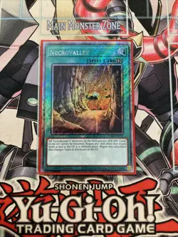 Necrovalley Platinum Secret Rare RA04-EN122 Yugioh - Image 1