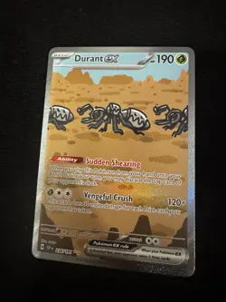 Pokemon TCG Durant EX Card - Sudden Shearing Ability, Vengeful Crush Attack - Image 1