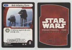 2007 Star Wars: Pocket Model Trading Card Game Anti-Infantry Guns #004 05v0 - Image 3