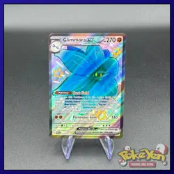 Glimmora EX 218/091 Shiny Holo Ultra Rare Pokemon Card Paldean Fates SV4.5 NM/M - Image 1
