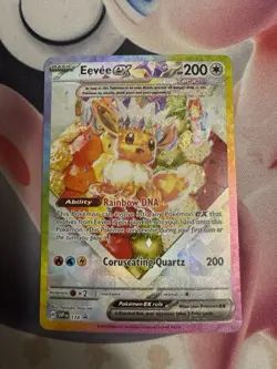 Eevee ex 174 Sv: Scarlet & Violet Promo Card Holo LP READ, FAST SHIPPING - Image 1